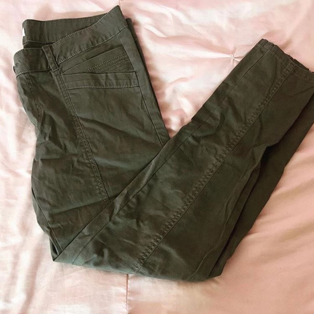 Blue Asphalt Army Green Pants